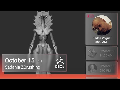[UA & EN] Sadania ZBrushing - Sadan Vague - ZBrush 2021.7
