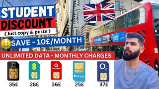Best Sim card in UK🇬🇧 for Students | How to Buy a Sim Card - ONLINE in UK #internationalstudents