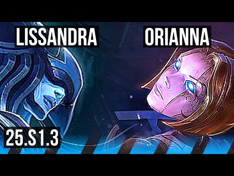LISSANDRA vs ORIANNA (MID) | 3/2/7 | KR Diamond | 25.S1.3