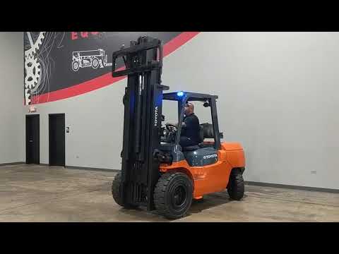 2013 Toyota 7FGU45 Pneumatic LPG Forklift STK 6460
