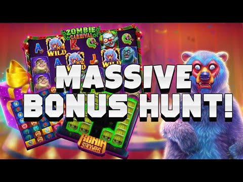 Thumbnail for video: My BIGGEST Bonus hunt ever?? Slots compilation with Jimbo!