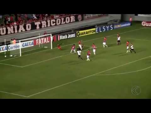 Gol Bruno Santos - Joinville 1 x 1 Tupi - Brasileiro Série C