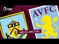 Burnley 1 - 2 Aston Villa | Highlights