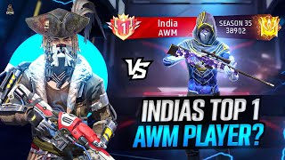 INDIAS NO1 AWM PLAYER VS AJJUBHAI BEST CS FF GAMEP