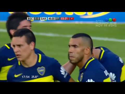 Gol de Bou/ Boca 2-0 Sarmiento