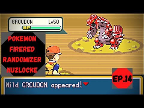 POKEMON FIRERED RANDOMIZER NUZLOCKE EP.14 MANY UPS AND DOWNS