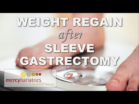 Weight Regain after Sleeve Gastrectomy - Mercy Bariatrics Perth