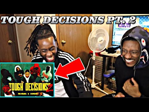 THEY SPITTING!! RG Simba x Cordae - Tough Descisions, Pt. 2 (Official Music Video) (REACTION!!!)