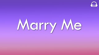 Jason Derulo - Marry Me (Lyrics)