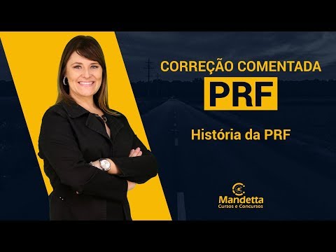 PRF 2019 - Correção Comentada da Prova de HISTÓRIA DA PRF