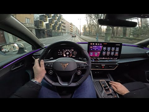 New CUPRA LEON FACELIFT - POV test drive CITY & HIGHWAY (1.5 eTSI)