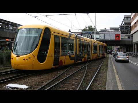 De ''eerste lagevloer tram'' in Utrecht