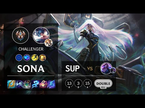 Sona Support vs Taric - EUW Challenger Patch 10.25b