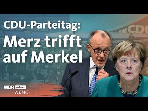 CDU-Parteitag: So schneidet Friedrich Merz bei seiner Wiederwahl ab | Aktuelle Stunde