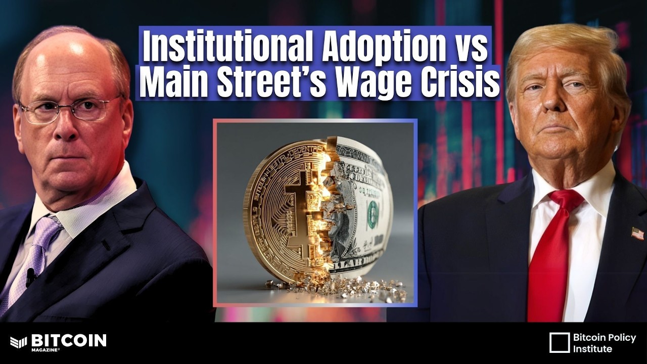 The Modern Wage Crisis & Bitcoin's Institutional Takeover | Bitcoin Policy Hour Ep. 22