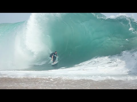 RAW - The Biggest Day Ever Ridden on a Skimboard at The Wedge - Pro Skimboarding