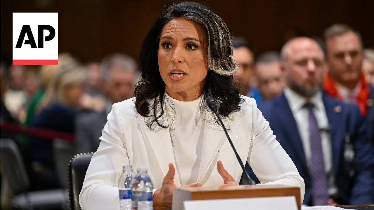 Tulsi Gabbard, nominee for National Intelligence Director, defends views in Senate hearing