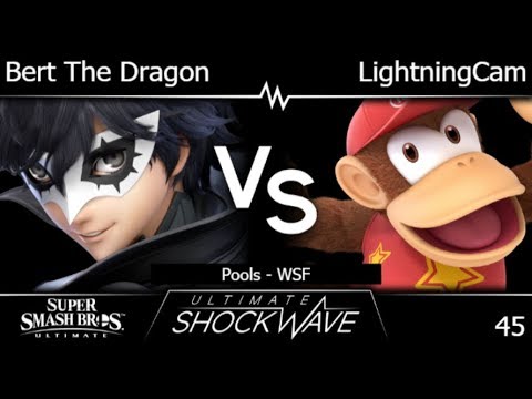 USW 45 - Bert The Dragon (Joker) vs LightningCam (Diddy) Pools - WSF - SSBU