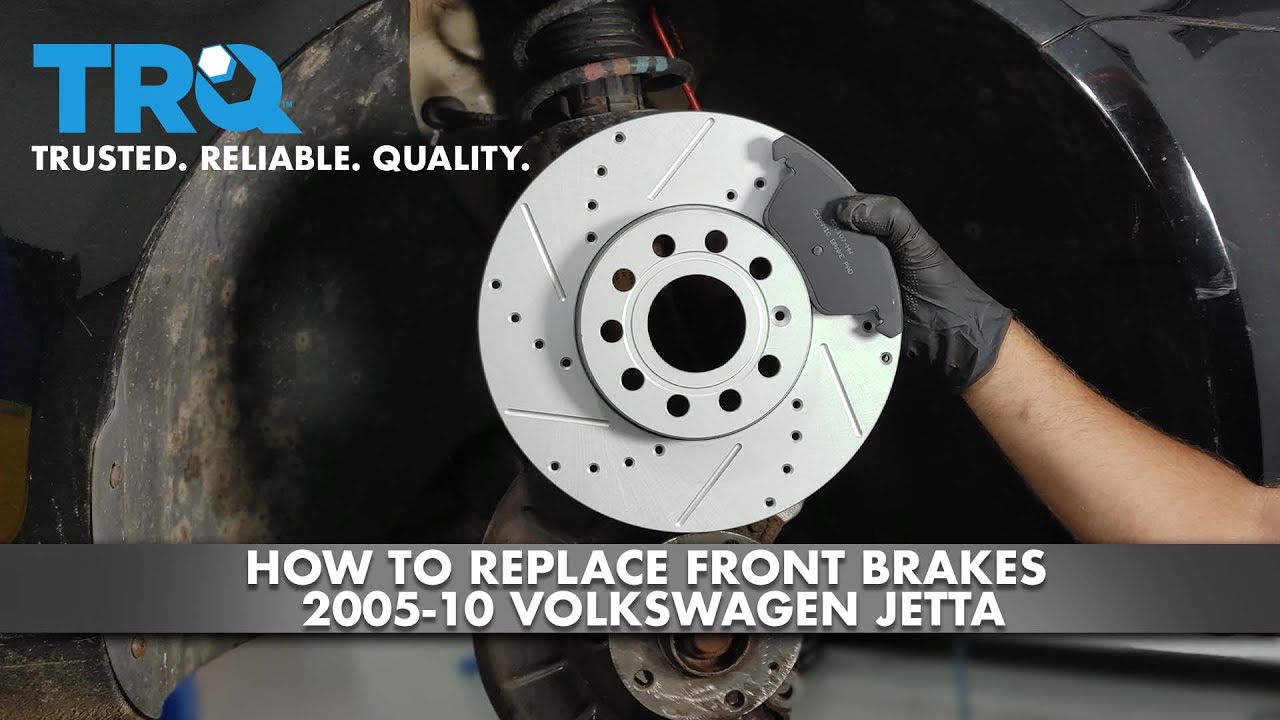 How To Replace Front Brakes 2005-09 Volkswagen Jetta