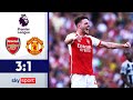 Rice Bringt Emirates Zum Kochen FC Arsenal Manchester United Highlights Premier League 23 24