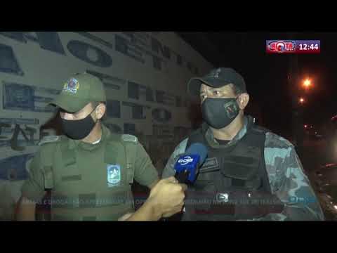 Armas e drogas saÌƒo apreendidas em operacão do 1º BatalhaÌƒo na zona sul de Teresina16 07 20