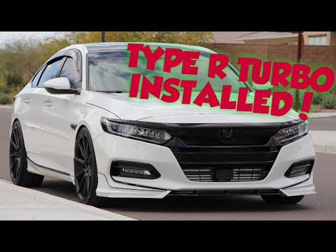 2018+ Accord Type R Turbo Install Part 2 of 2