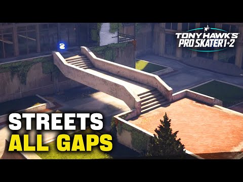 All Street Gaps in TONY HAWK'S PRO SKATER 1+2 (Gap Master Guide)
