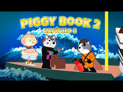 Mongo e Drongo em Piggy Book 2 Capítulo 8 - Piggy do Roblox em desenho animado com Mongo e Drongo