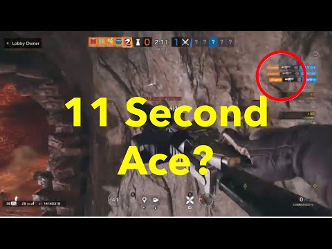 11 Second Ace - R6 Console Ranked Highlights