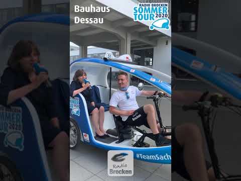 Radio Brocken Sommertour - Mit der Rikscha durch Sachsen-Anhalt #Tag 2