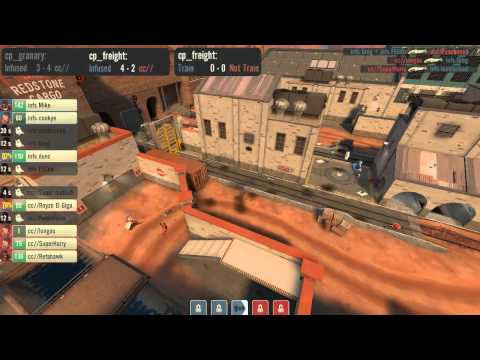 VanillaTV - Infused vs Crack Clan - ETF2L Season 11 Premier Division - Week 4 - Freight