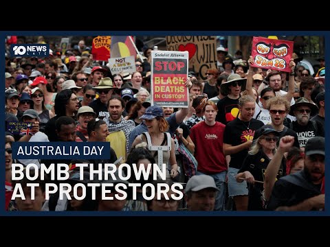 Bomb Threat To Invasion Day Rally, Man Accused Of Hate Speech At Immigration Protest | 10 News