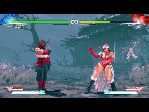 STREET FIGHTER V Zeku combo into ultra