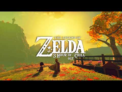 3 Hour of Relaxing Zelda Songs to chill/study/sleep