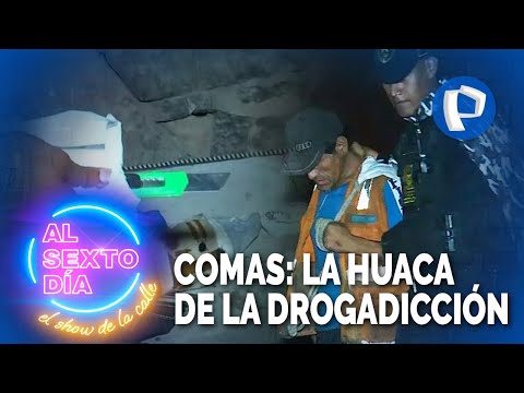 ¡Desde Comas! Estas son las huacas de la drogadicción