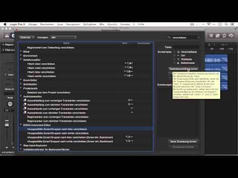 19.3 Logic - Tastaturkommandos