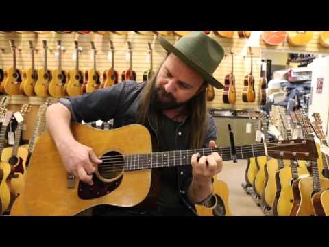 Tim Christensen playing a 1959 Martin D-18 Guitar