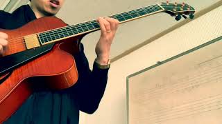 Video thumbnail for 2005 Sadowsky Jim Hall Model Arch-top Guitar testing. by 준킴 감성주의