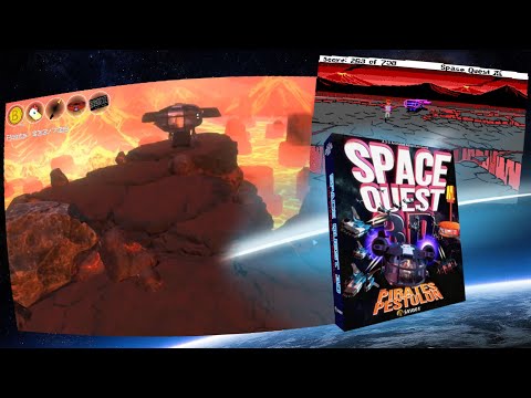 Space Quest 3D remake by TurboChimp compared to Sierra's SCI original