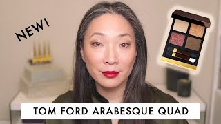 TOM FORD - NEW Arabesque Eye Color Quad - Swatches and Demo