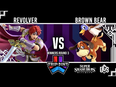 Tripoint Smash Ultimate - Winners Round 3 - Revolver(Roy) Vs. Brown Bear(Duck Hunt)