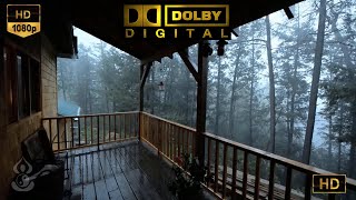  30 Minutos de Som de Chuva Forte no Telhado Dormir em 5 Minutos Trovoadas na Floresta para Relaxar