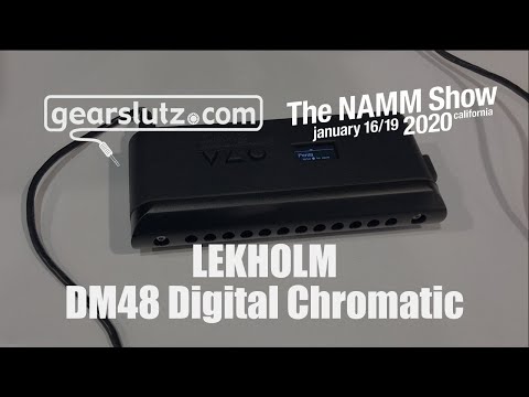 Lekholm DM48 Digital Chromatic Harmonica - Gearslutz @ NAMM 2020