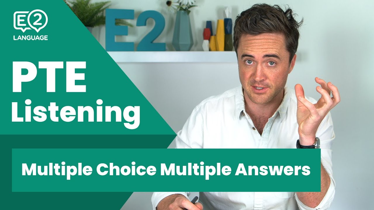 PTE MADE EASY | Listening: Multiple Choice Multiple Answers | Questions with Jay!
