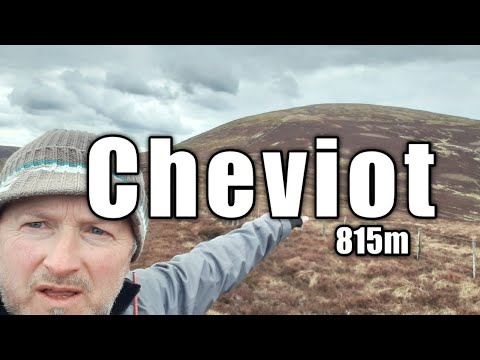 The CHEVIOT!!   Northumberland's highest summit!