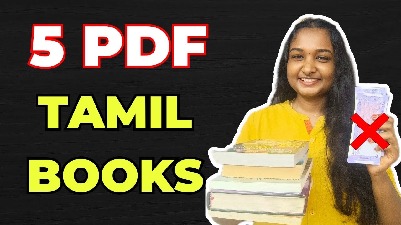 5 Free Tamil Books PDF You Can Download & Read Right Now!