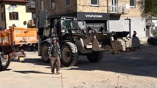Обновяват главната улица в Чепеларе