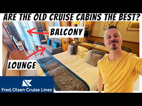 Fred Olsen Borealis Junior Balcony Suite - a 28 year old cabin tour & review 