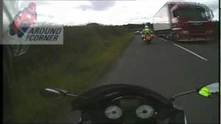 preview picture of video 'Police bikes Riding the East March A6105 Berwick-Upon-Tweed to Chirnside 1 of 10'