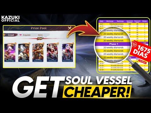 HOW TO GET SOUL VESSELS SKIN IN THE CHEAPEST WAY POSSIBLE | 61 FREE TOKENS!